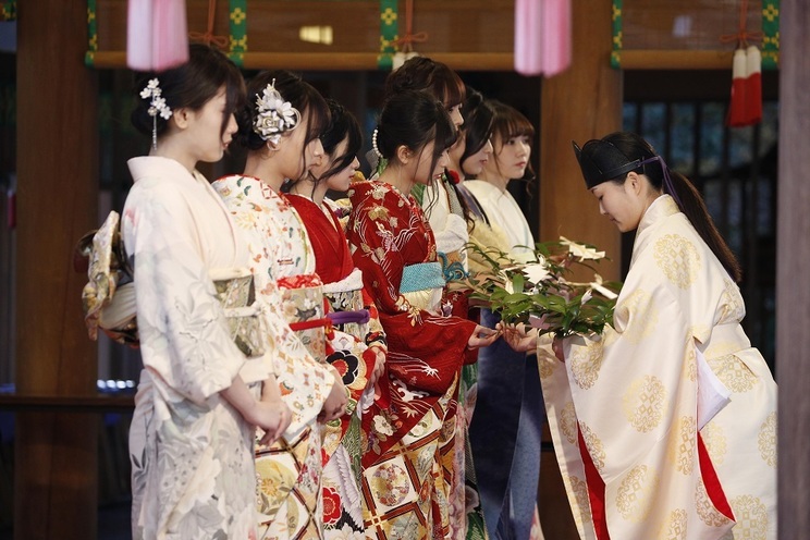 乃木坂46成人式|東京・乃木神社(2019年1月11日)