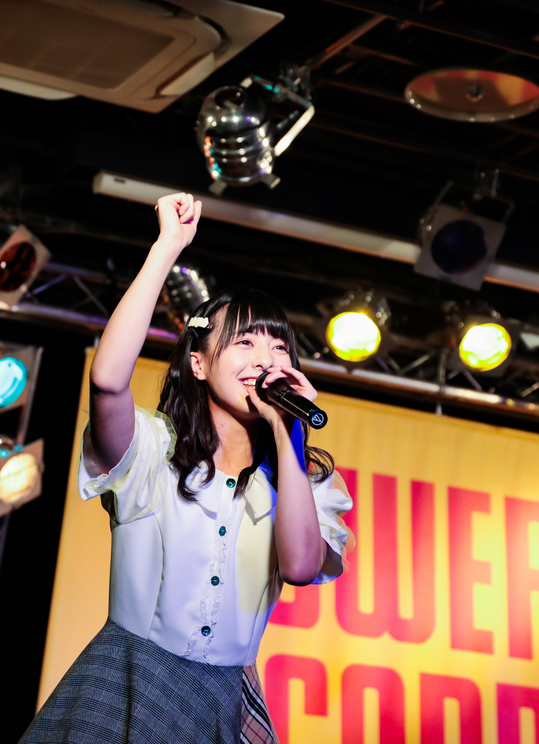 羽島みき<神が宿る場所〜ROAD TO 豊洲PIT 最終候補メンバー発表〜>|タワーレコード渋谷店B1F CUTUP STUDIO(2019年3月24日)