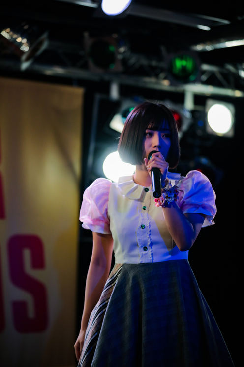 小山ひな<神が宿る場所〜ROAD TO 豊洲PIT 最終候補メンバー発表〜>|タワーレコード渋谷店B1F CUTUP STUDIO(2019年3月24日)