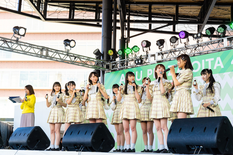 =LOVE『大分サイダー関あじ・関さば味風』お披露目イベント|アミュプラザおおいた4周年ステージイベント(2019年3月31日)