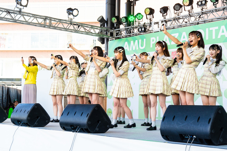 =LOVE『大分サイダー関あじ・関さば味風』お披露目イベント|アミュプラザおおいた4周年ステージイベント(2019年3月31日)