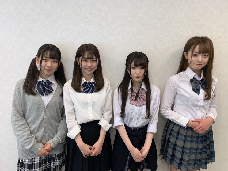 左から:藤木愛、児島七奈、橘ひより、浅見歩果
