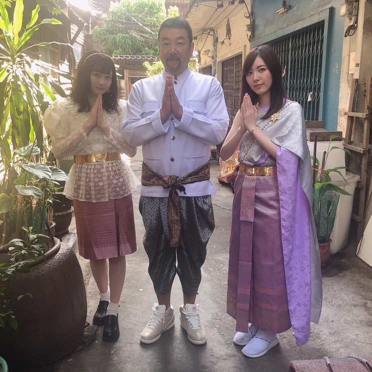 江籠裕奈、松井珠理奈(SKE48)|『松井珠理奈のインスタ映え100枚チャレンジ旅』(無料動画アプリ『Chuun』)より